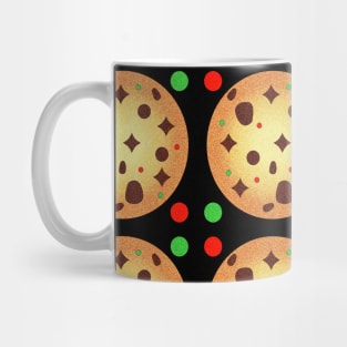 Chocolate Chip Cookies Pattern Mug